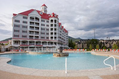 Resort View of the Pool